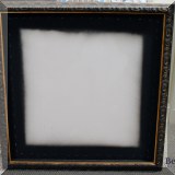 D25. Large wood frame. 37.5&rdquo;h x 37.5&rdquo;h 